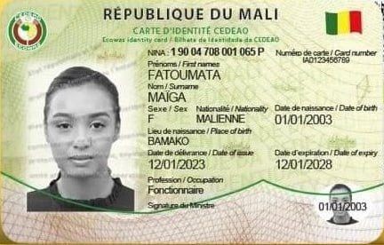 Les pièces d'identités valables pour procurer une carte